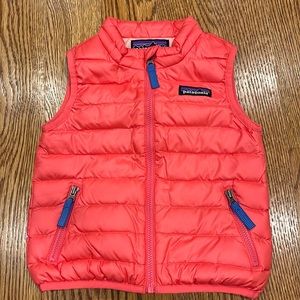 Patagonia Toddler Vest, size 12-18M